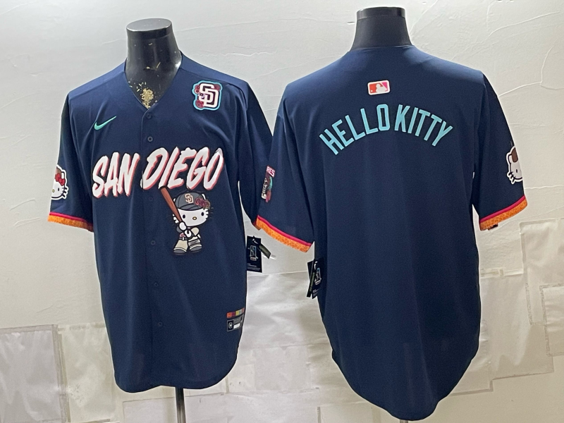 Men San Diego Padres blank blue Nike 2026 MLB Jersey 0830001